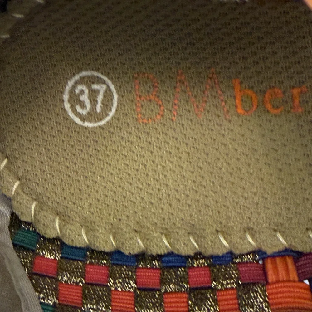 Bernie Mev Comfi Bronze Multi Comfort Shoe Womens 37 Size 6 New - Picture 7 of 10